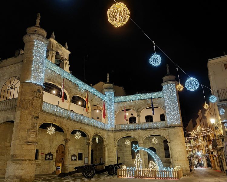 Casa Consistoria Navidad Qué ver en Ciudad Rodrigo. Casa Consistorial. Navidad